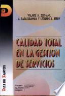 Calidad total en la gestión de servicios