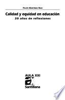 Calidad y equidad en educación