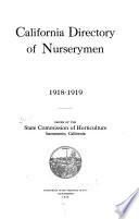 California Directory of Nurserymen