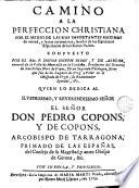 Camino a la perfeccion christiana