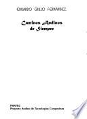 Caminos andinos de siempre
