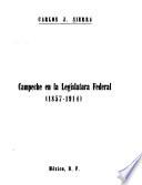 Campeche en la legislatura federal, 1857-1914