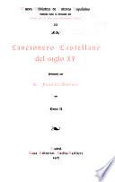 Cancionero castellano del siglo XV