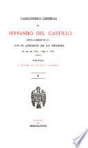 Cancionero general de Hernando del Castillo