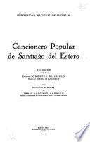 Cancionero popular de Santiago del Estero