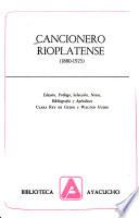Cancionero rioplatense, 1880-1925