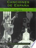 Libro Canciones de España