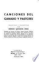 Canciones del ganado y pastores, recogidas y traducidas