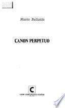 Canon perpetuo