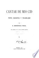 Cantar de mio Cid