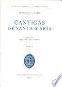 Cantigas De Santa Maria