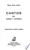 Cantos de amor y guerra