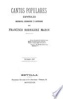 Cantos populares españoles, recogidos por F. Rodriguez Marin