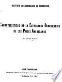 Características de la estructura demográfica de los países americanos