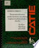 Caracterizacion de los sectores asociados a la produccion comercializacion y transformacion de plantas medicinales en Costa Rica