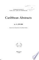 Caribbean Abstracts