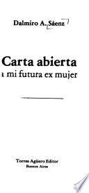 Carta abierta a mi futura ex mujer