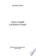 Carta corregida a mi futura ex mujer