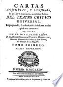 Cartas erudítas, y curiosas