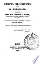 Cartas filosóficas sobre la educación