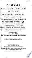 Cartas philologicas