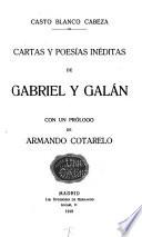 Cartas y poesías inéditas
