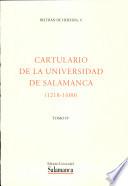 Cartulario de la universidad de Salamanca (1218-1600).tomo IV