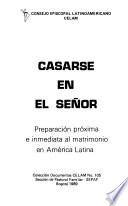 Casarse en el Señor