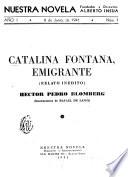 Catalina Fontana, emigrante