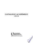 Catálogo académico