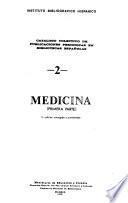 Catálogo colectivo de publicaciones periódicas en bibliotecas españolas: Medicina