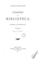 Catálogo de la Biblioteca