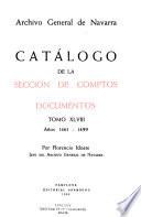 Catalogo de la seccion de comptos. Documentos