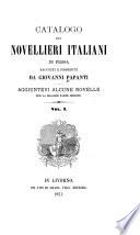Catalogo dei novellieri italiani in prosa raccolti e posseduti da Giovanni Papanti