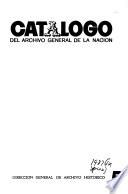 Catálogo del Archivo General de la Nación