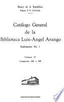 Catálogo general de la Biblioteca Luis-Angel Arango
