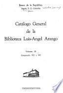 Catálogo general de la Biblioteca Luis-Angel Arango