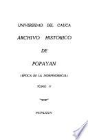 Catálogo general detallado del Archivo Central del Cauca