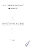 Catálogo XIII.