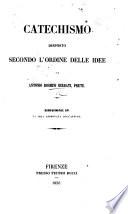 Catechismo disposto secondo l'ordine delle idee. Edizione IV.