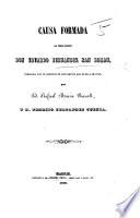 Causa formada al brigadier E. F. S. R. publicada con un apéndice de documentos que en ella se citan por R. M. Baralt y N. Fernandez Cuestra