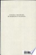 Censura y recepción de Hemingway en España