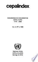 Cepalindex, resúmenes de documentos CEPAL/ILPES.