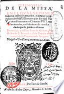 Ceremonial de la missa