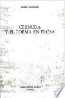 Cernuda y el poema en prosa