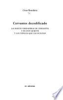 Cervantes decodificado