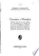 Cervantes y Montalvo