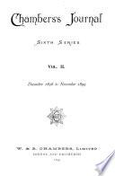 Chambers's Edinburgh journal, conducted by W. Chambers. [Continued as] Chambers's Journal of popular literature, science and arts