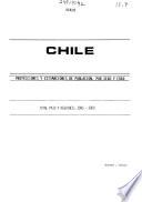 Chile, proyecciones y estimaciones de publación, por sexo y edad