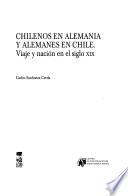 Chilenos en Alemania y Alemanes en Chile